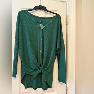 NWT Henley Tunic